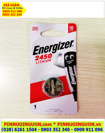 Pin remote điều khiển Ôtô Pin 3v lithium Energizer CR2450 E-CR2450 BP1 chính hãng (Loại vỉ 01viên)